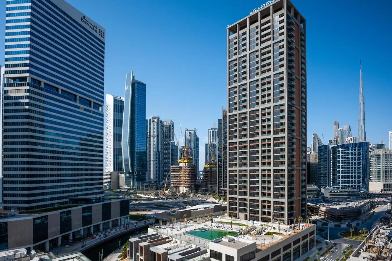 Apartamento New Build Luxury With Burj View At Peninsula 5, Business Bay Dubái